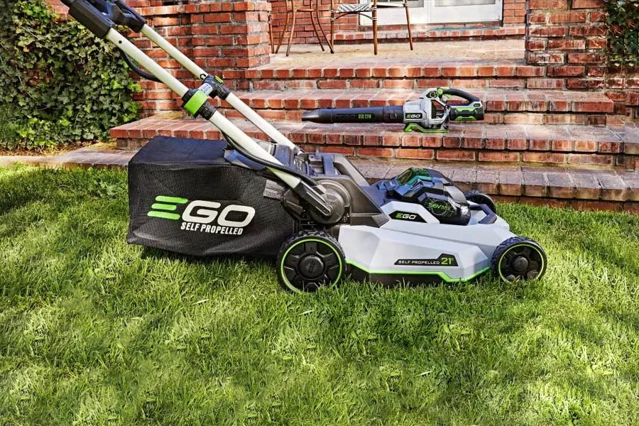 best rated battery mower